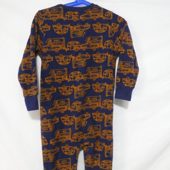 OLD NAVY | 3T | Navy Camper and Trailer All Over Print Onesie *Tear Back Of Leg - Picture 13 of 16